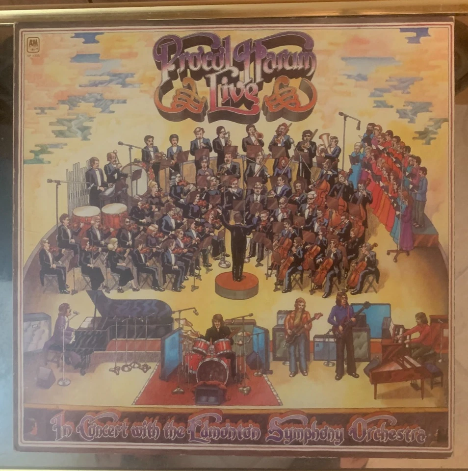 Procol Harum In Concert W/ Edmonton Symphony Orchestra LP Album Record Vinyl - Image 1 of 1