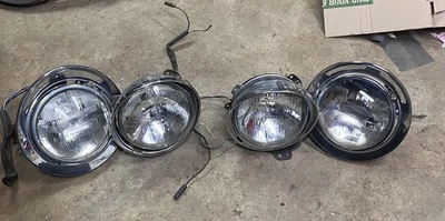 Juego de faros Jaguar Xj6 1980-1987 - OEM lado izquierdo y derecho conductor y paso  Foto 1 de 4