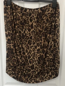 Very Bandeau Top / Boob Tube Leopard Print Size 20 BNWT - Picture 1 of 5