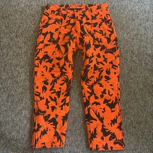 VTG Kelly Cooper Blaze Orange Tru Leaf Camo Nice Insulated USA Made XL Pants - Picture 1 of 8