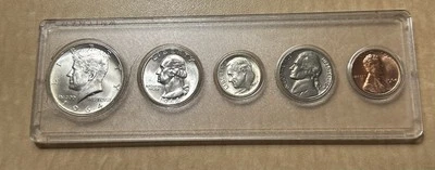 1964 P Uncirculated Set In Whitman Holder **Hi Grade Nice Examples** - Image 1 of 4