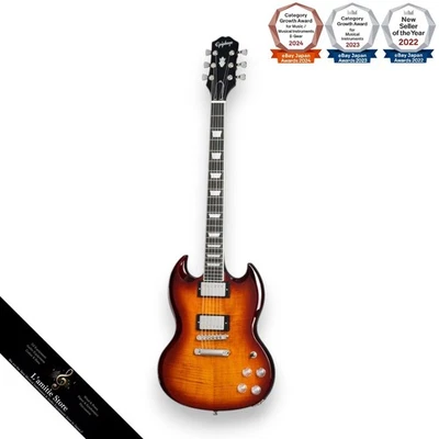 Epiphone Inspired by Gibson SG Modern Figured Mahogany 3/4 inch AAA Top - Image 1 of 4
