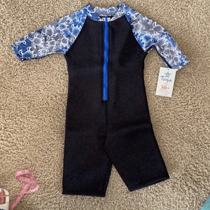 NWT Tuga Sun Swim Protection UPF 50+ Neoprene Wetsuit Youth 6 years - Picture 1 of 9
