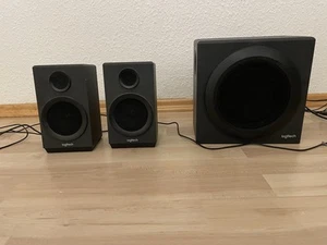 Logitech Z333 80W 2.1 Lautsprecher-System mit Subwoofer Satter Sound Schwarz. - Bild 1 von 6