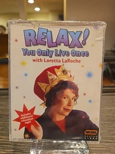 Relax You Only Live Once With Loretta LaRoche Cassette Tape Brand New Sealed - Picture 1 of 4