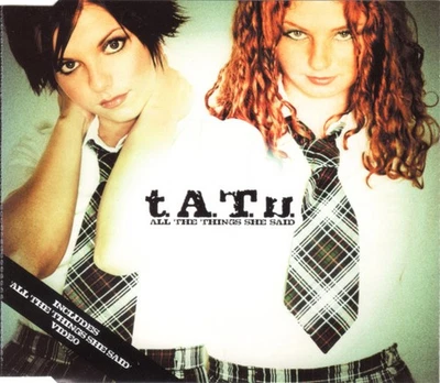 t.A.T.u. - All The Things She Said (CD, Single, Enh) Foto 1 de 4
