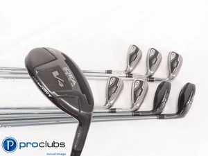 Adams IDEA Tech V4 4H,5H,6H,7-GW Combo IRON SET Regular Flex Graph/Steel 439265 - Picture 1 of 6