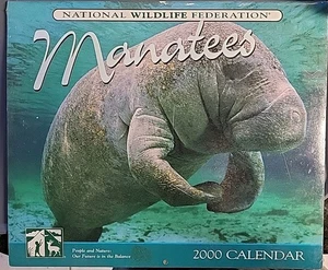 2000 Calendar Manatees NorthWorld Nature Can Be Used Again In 2028 - Picture 1 of 2