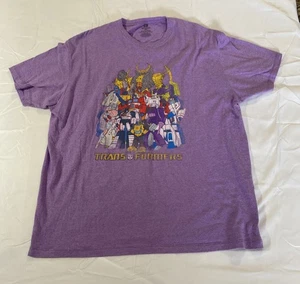 Vintage Transformers T Shirt Hasbro Size XXL - Picture 1 of 8