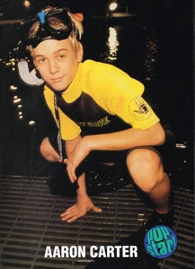 SELTEN - Aaron Carter - 11" x 8" Teen Magazin Pinup Mini Poster 2001 - Bild 1 von 1