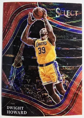 2021-2022 Panini Select Dwight Howard Courtside Red Wave Prizm #252 Lakers 🔴🌊 - Image 1 of 2