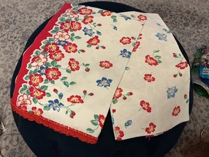 Juego de 2 toallas de té de lino vintage de 26" x 18" - Imagen 1 de 3