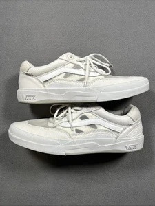 VANS Para Hombre Talla 13 Wayvee Triple Blanco Gamuza/Malla VN0A5JIABGG - Imagen 1 de 8