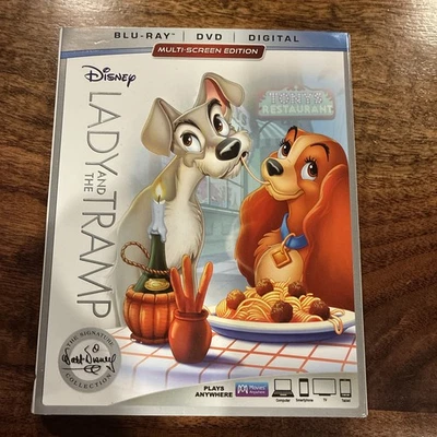 Lady And The Tramp Multi-Screen Edition Blu-Ray, Dvd and Digital - Image 1 of 4