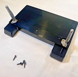 OEM Panasonic Plasma TV Base Stand (With Screws) TBLX0135 - Black TV Stand - Picture 1 of 6