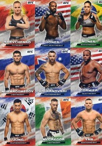 2020 Topps UFC Bloodlines  INSET Pick Your Card Build a Set