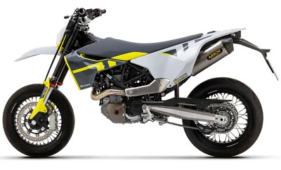 TERMINALE DI SCARICO ARROW TITANIO + KAT PER HUSQVARNA 701 SUPERMOTO / SM 21-24 - Immagine 1 di 4