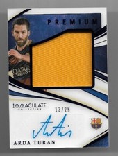 2020 Panini Immaculate Jersey Auto Card :Arda Turan #13/25