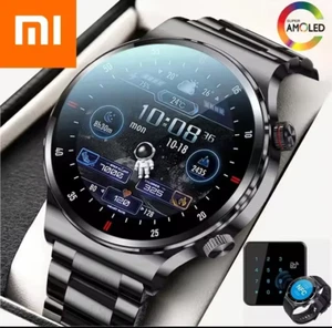 Xiaomi Smartwatch - Steel Strip Black & Silver, Doppelarmband (Silikon/ - Bild 1 von 18