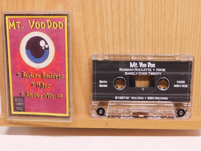 Mt VooDoo michigan private rock metal 1997 EP Cassette Russian Roulette bw Hate - Image 1 of 3