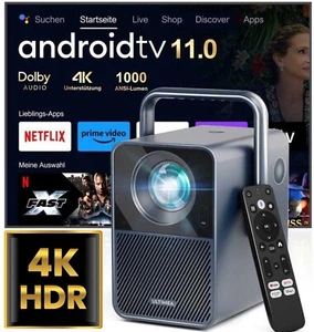 Ultimea Poseidon E40 LCD 4K Android TV Home Cinema Beamer Autofocus WLAN 1000 - Photo 1/13