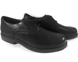 Dunham Men's CH3020 Waterproof Jericho Oxford Shoes Black US Size 12 / Width 2E  - Picture 1 of 12