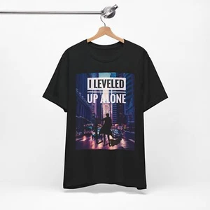 Solo Leveling Anime Shirt, Sung Jinwoo, Slim, Premium Quality, High End Shirt - Picture 1 of 3