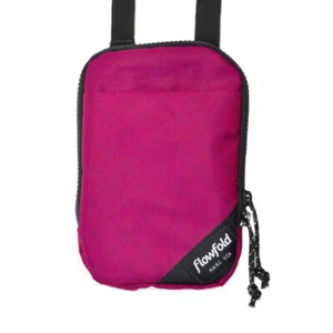 New Flowfold Recycled Magenta Portland Phone Bag aka Fuchsia - Picture 1 of 3