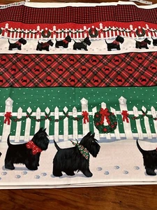 Daisy Kingdom Christmas Scotty Sampler 2 yards Last one***** - Picture 1 of 1