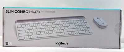 Brand New Logitech MK470 Slim Wireless Keyboard and Mouse Combo White-SEALED🔥 - Image 1 of 4