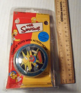 The Simpsons Yo-Yo With Action Noise Skateboard Light Up Yo Yo NIB 2000 - Picture 1 of 7