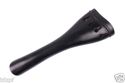 3/4 upright Bass tailpiece Natural Ebony 4 String Bass part yinfente #662 - Image 1 of 4