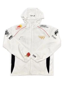 LOL Competition LCK Uniform Jersey Team T1 Faker ZEUS ONER Logo Jacket White Top - Bild 1 von 6