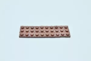 LEGO 30 x Basisplatte Grundplatte rotbraun Reddish Brown Basic Plate 1x1 3024 - Bild 1 von 2