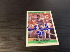 Kurt Knudsen autographed Baseball Card (Detroit Tigers) 1992 Donruss Rookie #62