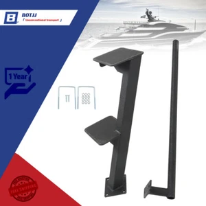 Boat Trailer Step Dual Step Fits For Universal Bass Pontoon Hunting Boats New - Picture 1 of 20