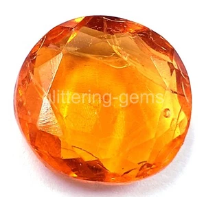 36.85 Ct Orange Citrine Oval Cut IGL Transparent Loose Gemstone 25P - Picture 1 of 8