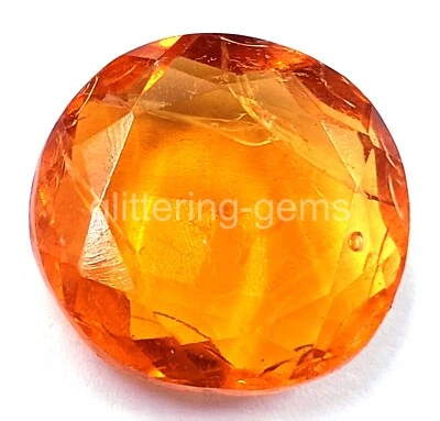 36.85 Ct Orange Citrine Oval Cut IGL Transparent Loose Gemstone 25P - Image 1 of 4