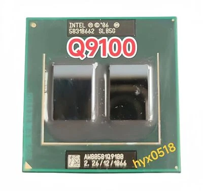 Intel Q9100 SLB5G 2.26GHz 12MB 1066MHz Quad-Core LGA775 Notebook Processor - Image 1 of 3