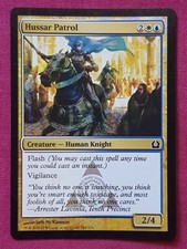 Magic The Gathering RETURN TO RAVNICA FOIL HUSSAR PATROL multi-coloured card MTG