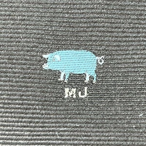 MARC JACOBS BROWN PIG MOTIF NECKTIE (RRP £150.00+). FANTASTIC CONDITION X1 - Picture 1 of 9