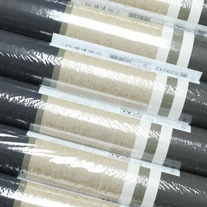 4 Black Wallpaper White Green Stripes Metallic Gold Textured Retro Vinyl Striped - Picture 1 of 7