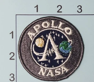 Patch Apollo 3" NASA vintage ricamata da cucire - Foto 1 di 1