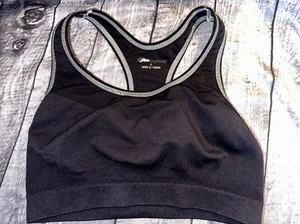 Sujetador deportivo Champion Compression negro espalda deportiva talla Grande Usado en Excelente Condición - Imagen 1 de 12