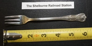 The Shelburne Railroad Station Silverplate Desert Fork (KINGS) INTERNATL' SILVER - Bild 1 von 14