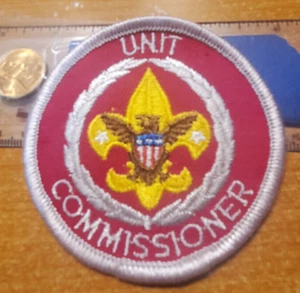 BSA Unit Commissioner Position Aufnäher, 1989 - Bild 1 von 2