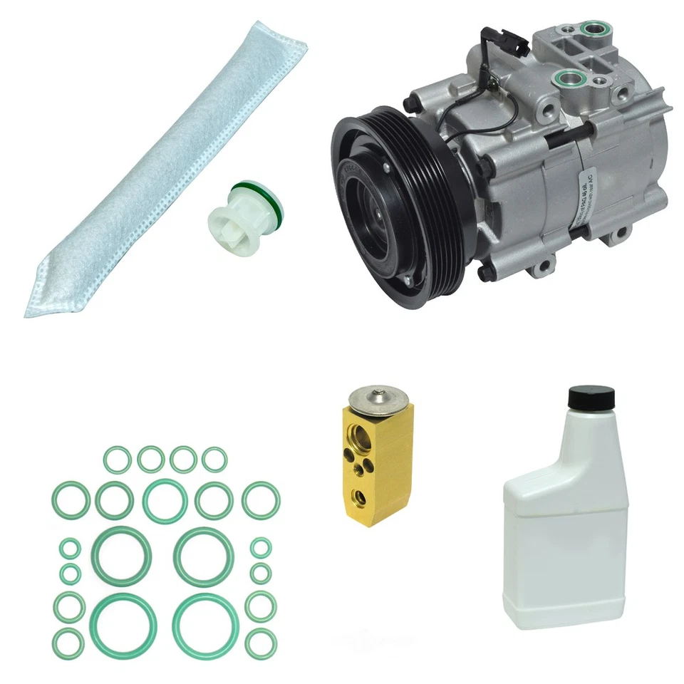 Компрессор кондиционера и комплект компонентов подходит для 2004-2006 Kia Amanti УНИВЕРСАЛЬНЫЙ КОНДИЦИОНЕР - Изображение 1 из 1