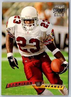 1996 Stadium Club Garrison Hearst #193 Arizona Cardinals Football Card - Image 1 of 2