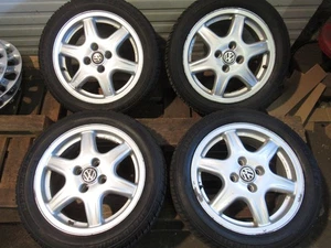 orig Alu Winterräder BBS RD070 VW Golf 3 Passat 195/50 R15 6Jx15 ET45 1H0601025 - Bild 1 von 12