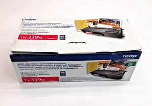 (NEW Genuine) Brother TN-339M Super High-Yield Magenta Toner Cartridge - Picture 1 of 4